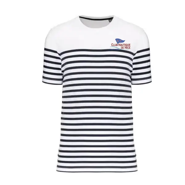 K3033 - T-shirt marin col rond Bio homme Couleur Bleu Taille S